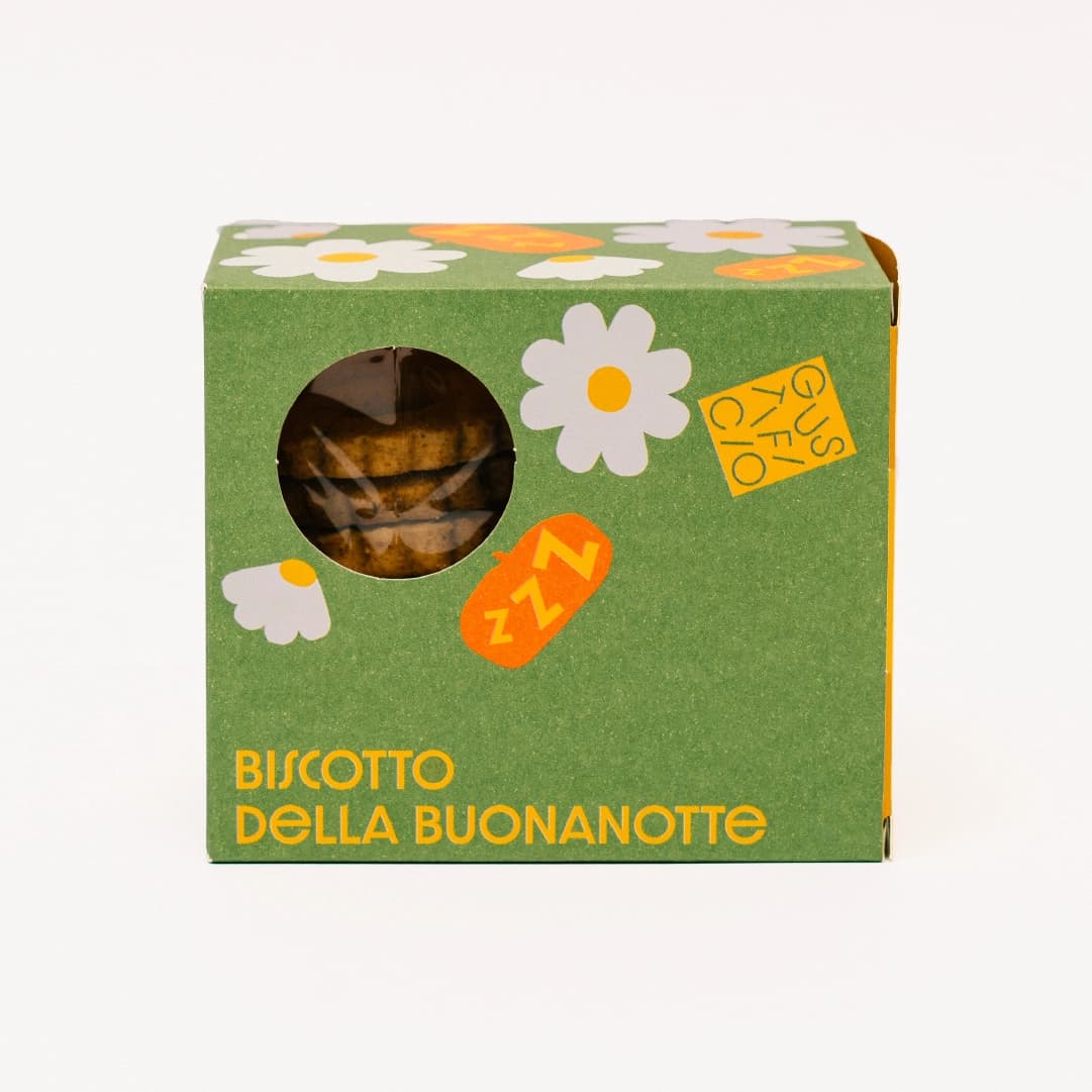 Biscotto della buonanotte alla camomilla