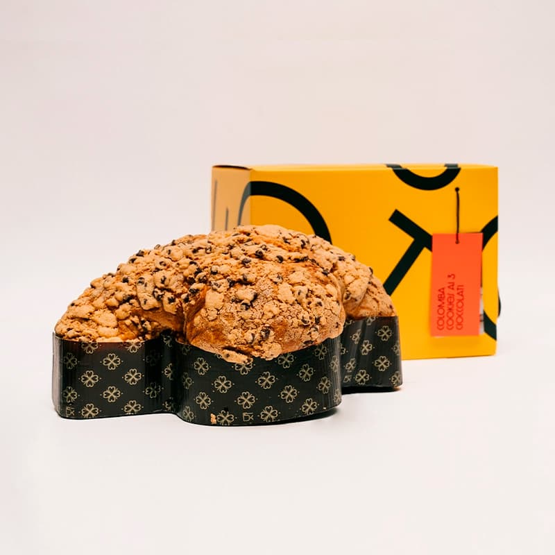Colomba Cookies 3 cioccolati