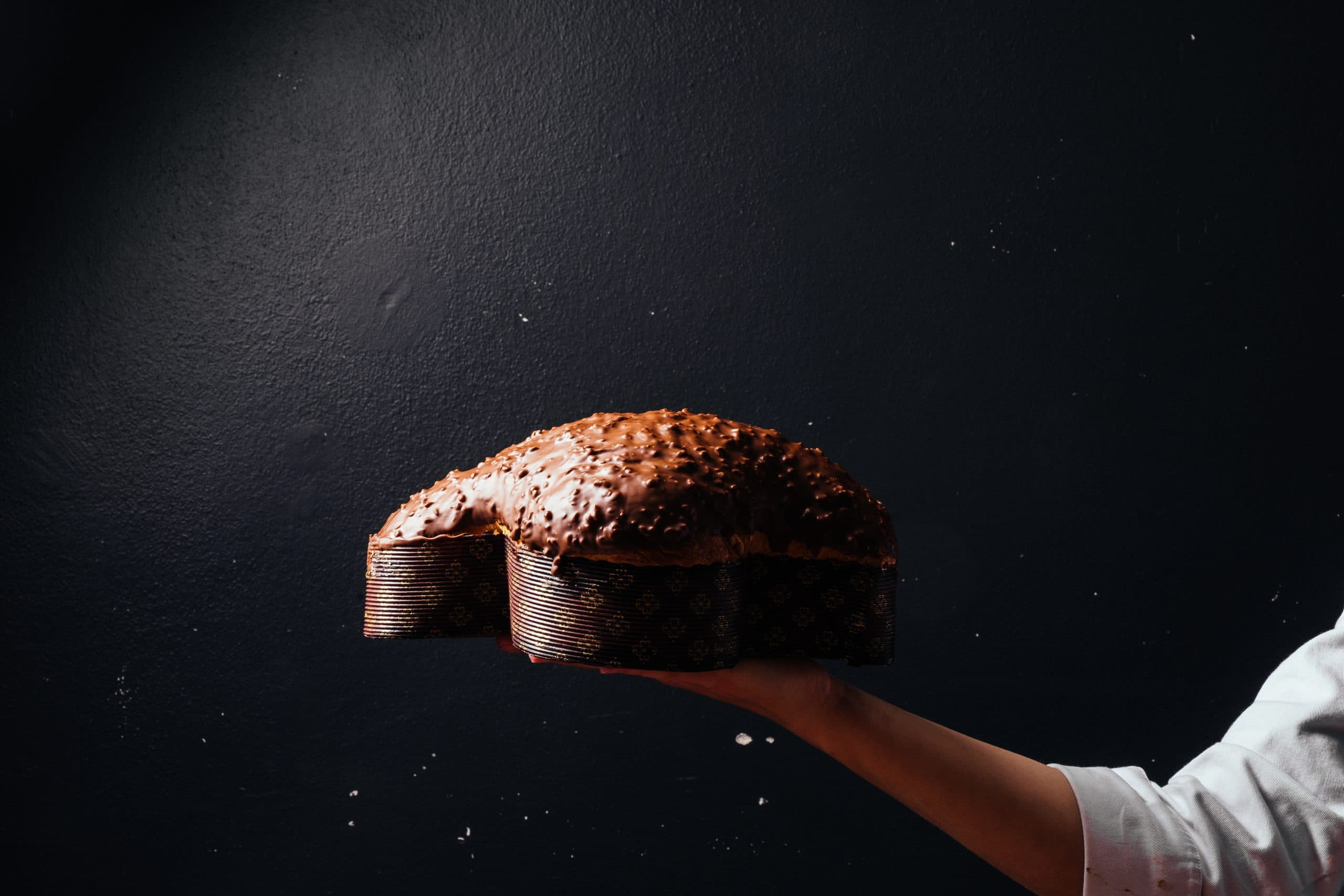 Colomba Lampone, pistacchio e cioccolato